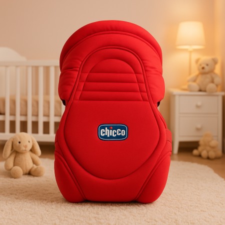 Chicco Baby Carrier Bag Red – আপনার শিশুর জন্য আরামদায়ক, নিরাপদ ও স্টাইলিশ সঙ্গী