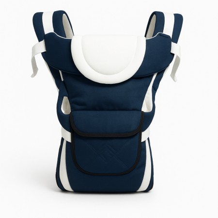 Beth Bear Baby Carrier Black White | ShishuRongo
